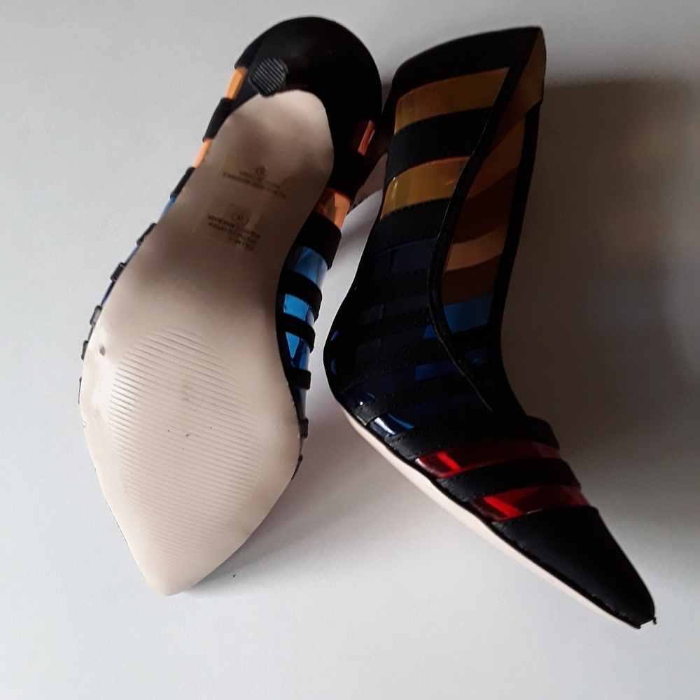 Multi Colored Pumps - Picture 4 of 5